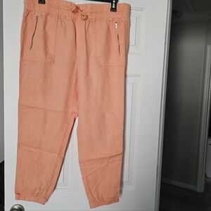 Athleta Peach Joggers Size 16